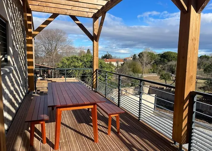 Les Clochers, Maison 3 Etoiles, Terrasse, Et Montagne * Saint-Génis